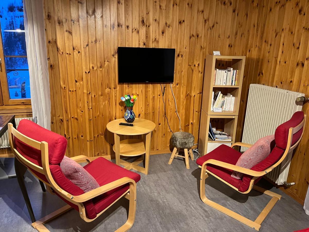 Au Village D'Evolene, Tres Joli Studio Calme Et Ensoleille Екстер'єр фото